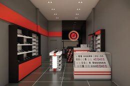 ออกแบบ ผลิต และติดตั้งร้าน : Shop Set ร้านแฟรนไชส์ Samurai168 (ทั่วประเทศ)